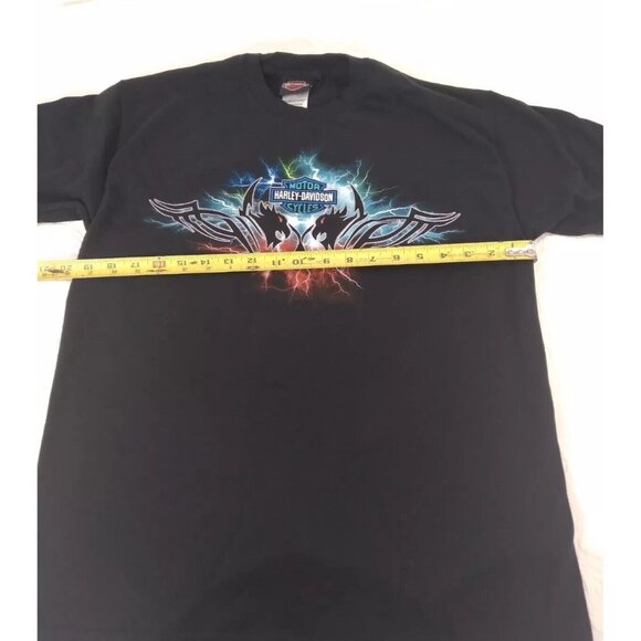 Vtg. Harley Davidson Heritage Pittsburgh, PA Black T Shirt Size Medium - Picture 5 of 7